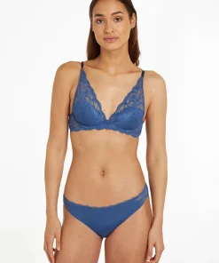 Calvin Klein Bh'er<CKO TRUE NAVY - Sed Comfort Lotus Demi-Plunge Bras