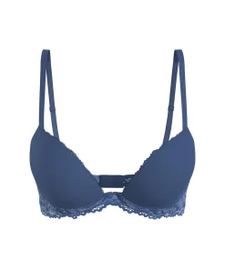 Calvin Klein Bh'er<CKO TRUE NAVY - Sed Comfort Lotus Push-Up Bras