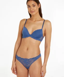 Calvin Klein Bh'er<CKO TRUE NAVY - Sed Comfort Lotus Push-Up Bras