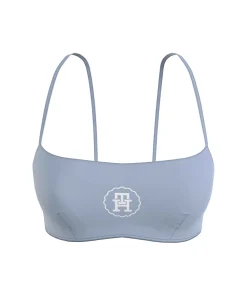 Tommy Hilfiger Bikinier<C1O BREEZY BLUE - Th Monotype-S Bralette