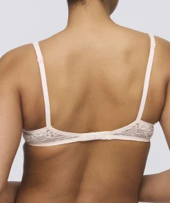 Marie Jo Bh'er<CRP CRYSTAL PINK - Cyrile Padded Plunge Bra