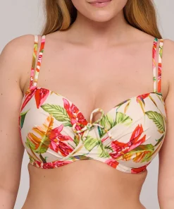 PrimaDonna Bikinier<CTR CALM TROPICS - Tanzania Padded Balcony Bikini Top