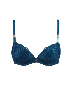 Aubade Bh'er<DARC DARK CYAN - Rthnic Vibes Moulded Plunge Bra