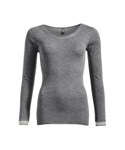 Femilet Undertøj<0DH HEATHER GREY - Juliana Tshirt Long Sleeves