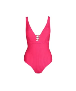 Marie Jo Badedragter<DRF DRAGON FRUIT - Emly Plunge Swimsuit Wireless