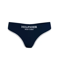 Tommy Hilfiger Trusser<DW5 DESERT SKY - Th Monotype Rib Coordinate Thong