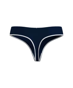 Tommy Hilfiger Trusser<DW5 DESERT SKY - Th Monotype Rib Coordinate Thong