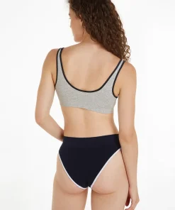 Tommy Hilfiger Trusser<DW5 DESERT SKY - Th Monotype Rib Coordinate Hipster