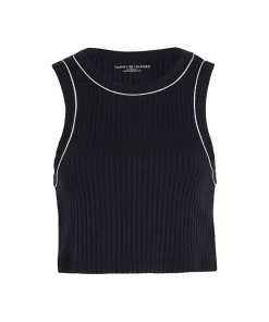 Tommy Hilfiger Undertøj<DW5 DESERT SKY - Th Monotype Rib Tank Top