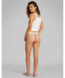 Calvin Klein Trusser<FCG GRISAILLE - Cotton Strch Rib Mpp Thong