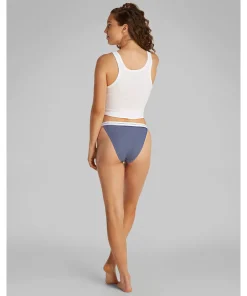 Calvin Klein Trusser<FCG GRISAILLE - Cotton Strch Rib Mpp Tanga