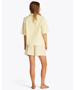 Tommy Hilfiger Top/ Loungeshirt/ Pyjamas<0FP SHIRTING STRIPE CITRONELLA - Th Essentials Other L&S Tops
