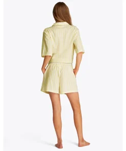 Tommy Hilfiger Shorts/ Loungepants<0FP SHIRTING STRIPE CITRONELLA - Th Essentials Shorts