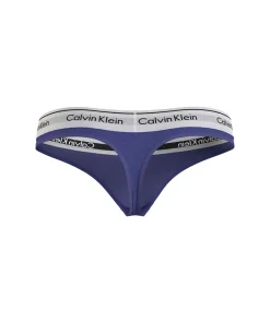 Calvin Klein Trusser<FPT SPECTRUM BLUE - Modern Ctn Holiday Coordinate Thong