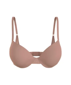 Calvin Klein Bh'er<FSR STONE GREY - Pf Flex Demi-Plunge Bras