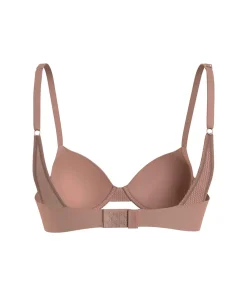 Calvin Klein Bh'er<FSR STONE GREY - Pf Flex Demi-Plunge Bras