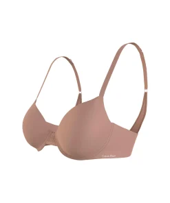 Calvin Klein Bh'er<FSR STONE GREY - Pf Flex Demi-Plunge Bras