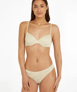 Calvin Klein Trusser<FUB EUCALYPTUS - Sheer Marq Lace Coordinate Brief