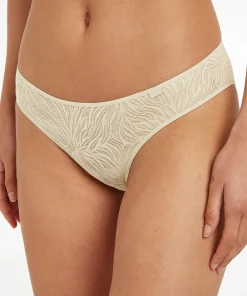 Calvin Klein Trusser<FUB EUCALYPTUS - Sheer Marq Lace Coordinate Brief