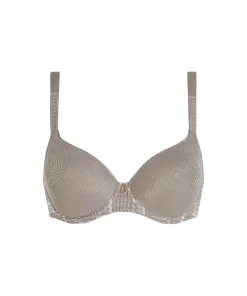 Chantelle Bh'er<05G SAFARI GREY - Intrigue Covering Memory Bra