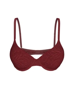 Calvin Klein Bh'er<GEQ SYRAH - Sheer Marq Lace Demi