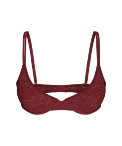 Calvin Klein Bh'er<GEQ SYRAH - Sheer Marq Lace Demi