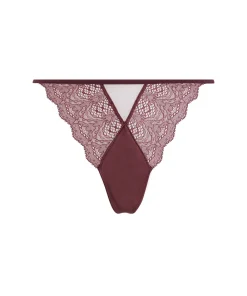 Calvin Klein Trusser<GEX TAWNY PORT - Ck Black Vintage Thongs