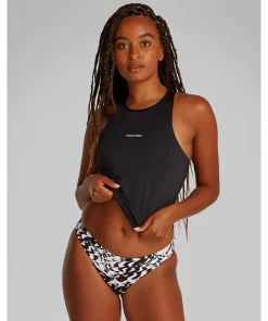 Calvin Klein Bikinier<0GS CK SHELL AOP - Ck Essentials Swim Brief