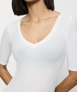 Triumph Top/ Loungeshirt/ Pyjamas|Undertøj<00GZ SILK WHITE - Beauty Layers Top