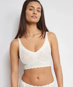 Sloggi Bh'er<00GZ SILK WHITE - ZERO Feel Bliss Bralette