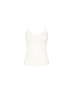 Sloggi Undertøj<00GZ SILK WHITE - Zero Feel 2.0 Spaghetti Top