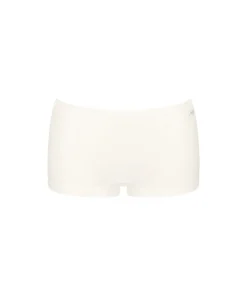 Sloggi Trusser<00GZ-SILK WHITE - GO Daily Cotton Short 3P