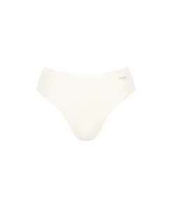 Sloggi Trusser<00GZ-SILK WHITE - GO Daily Cotton Tai 3P