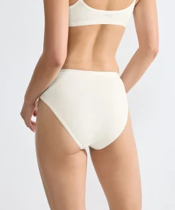 Sloggi Trusser<00GZ-SILK WHITE - GO Daily Cotton Tai 3P