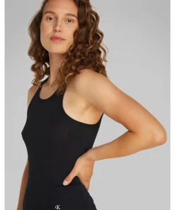Calvin Klein Top/ Loungeshirt/ Pyjamas|Undertøj<9H1 BLACK/BLACK/BLACK - 100% Cotton Tank Top