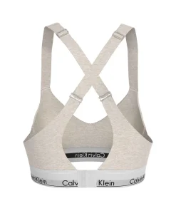 Calvin Klein Bh'er<HGS OATMEAL HEATHER - Modern Cotton Bralette