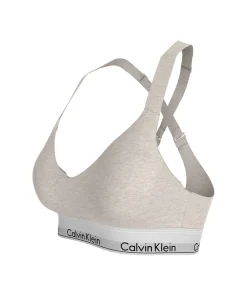 Calvin Klein Bh'er<HGS OATMEAL HEATHER - Modern Cotton Bralette