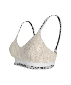 Calvin Klein Bh'er<HGS OATMEAL HEATHER - Modern Cotton Bralette