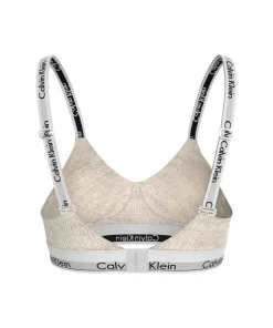 Calvin Klein Bh'er<HGS OATMEAL HEATHER - Modern Cotton Bralette