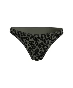 Calvin Klein Bikinier<0IB CK LEOPARD OLIVE AOP - Ckj Monogram Brazilian