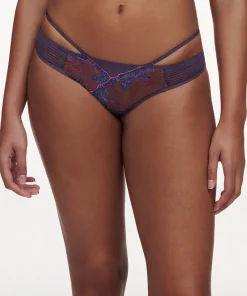 Chantelle Trusser<0JT MIDNIGHT BLUE MULTICO - Spice Tanga