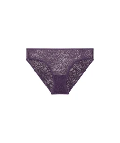 Calvin Klein Trusser<LL8 PURPLE PLUMERIA - Sheer Marq Lace Coordinate Brief