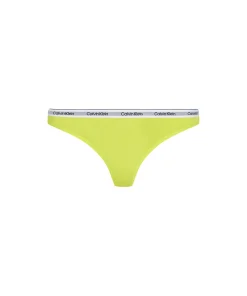 Calvin Klein Trusser<LRF KEWL LIME - Icon Logo Thong
