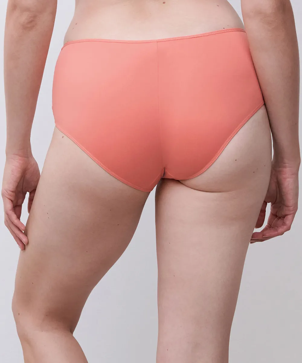 Chantelle Trusser<0LU CORAL - Floral Touch Covering Shorty
