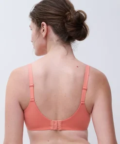 Chantelle Bh'er<0LU CORAL - Floral Touch Covering Memory Bra