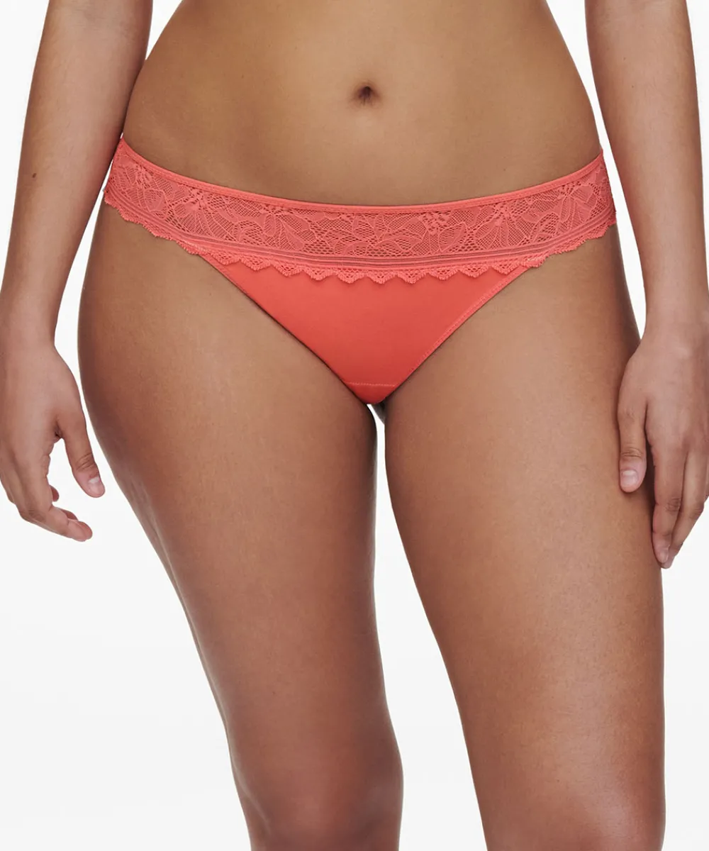 Chantelle Trusser<0LU CORAL - Floral Touch Tanga