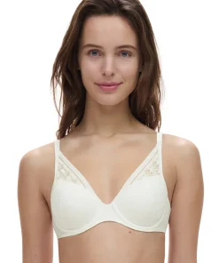 Chantelle Bh'er<0LW MILK - Ace Covering Memory Bra