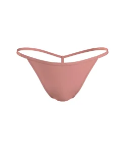 Calvin Klein Trusser<LWG CORAL ALMOND - Ideal Cotton Thong