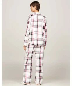 Tommy Hilfiger Top/ Loungeshirt/ Pyjamas|Pyjamas/ Loungewear<0LY HERITAGE CHECK IVORY - Th Original Set