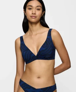 Triumph Bikinier<M008 BLUE - DARK COMBINATION - Flex Smart Summer Bikini Top